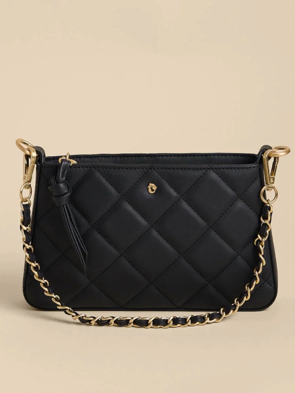 Spartina Siren Quinn Shoulder Bag Black NWT